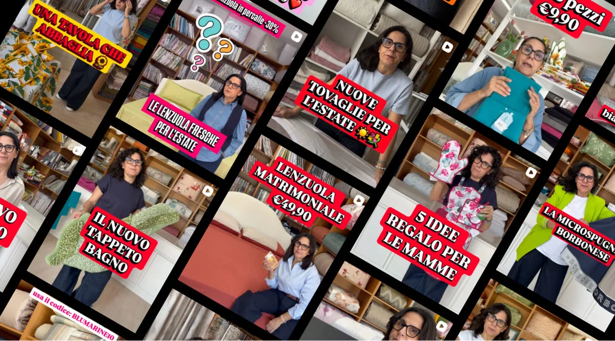 L'Arte del Corredo vertical video content