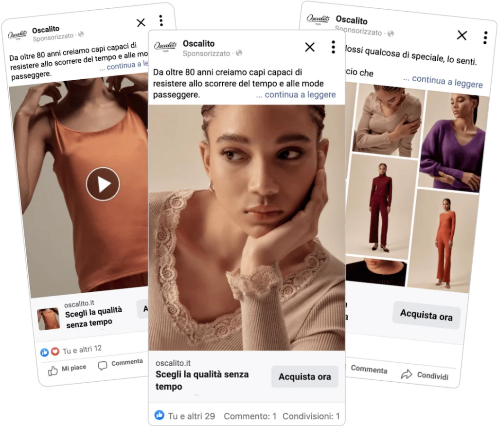 Oscalito Meta Ads campaigns